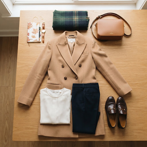 Dark brown leather loafers